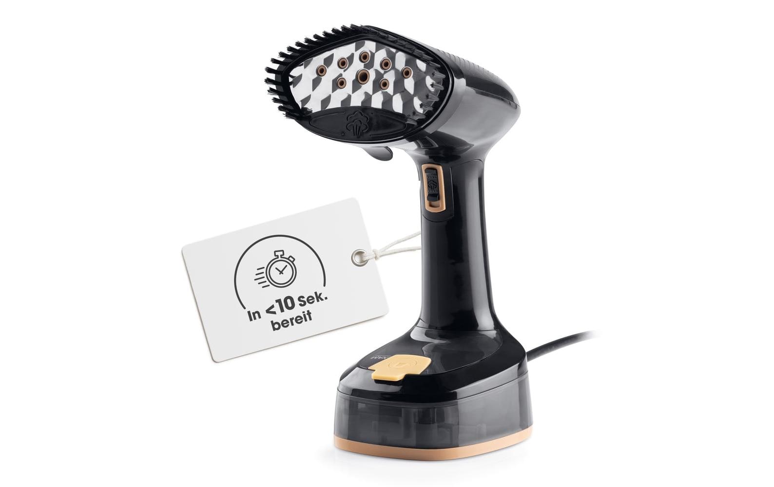 Dampfbürste 2-in-1 – 1600W schwarz 165 ml Tank 1600 WDampfglätter