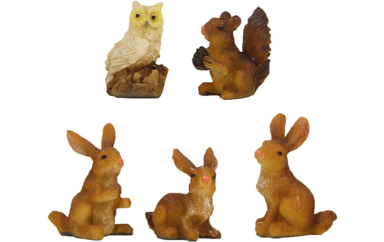 Botanic-Haus Krippenfigur »Waldtiere 5-teilig, 7-9 cm«