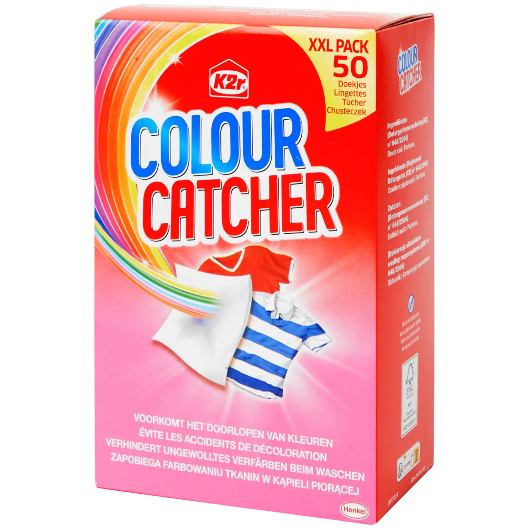 K2r wasdoekjes Colour Catcher XXL-pack 50 stuks