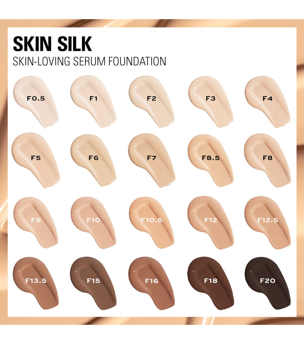 Revolution - Base de maquiagem Skin Silk Serum Foundation - F2
