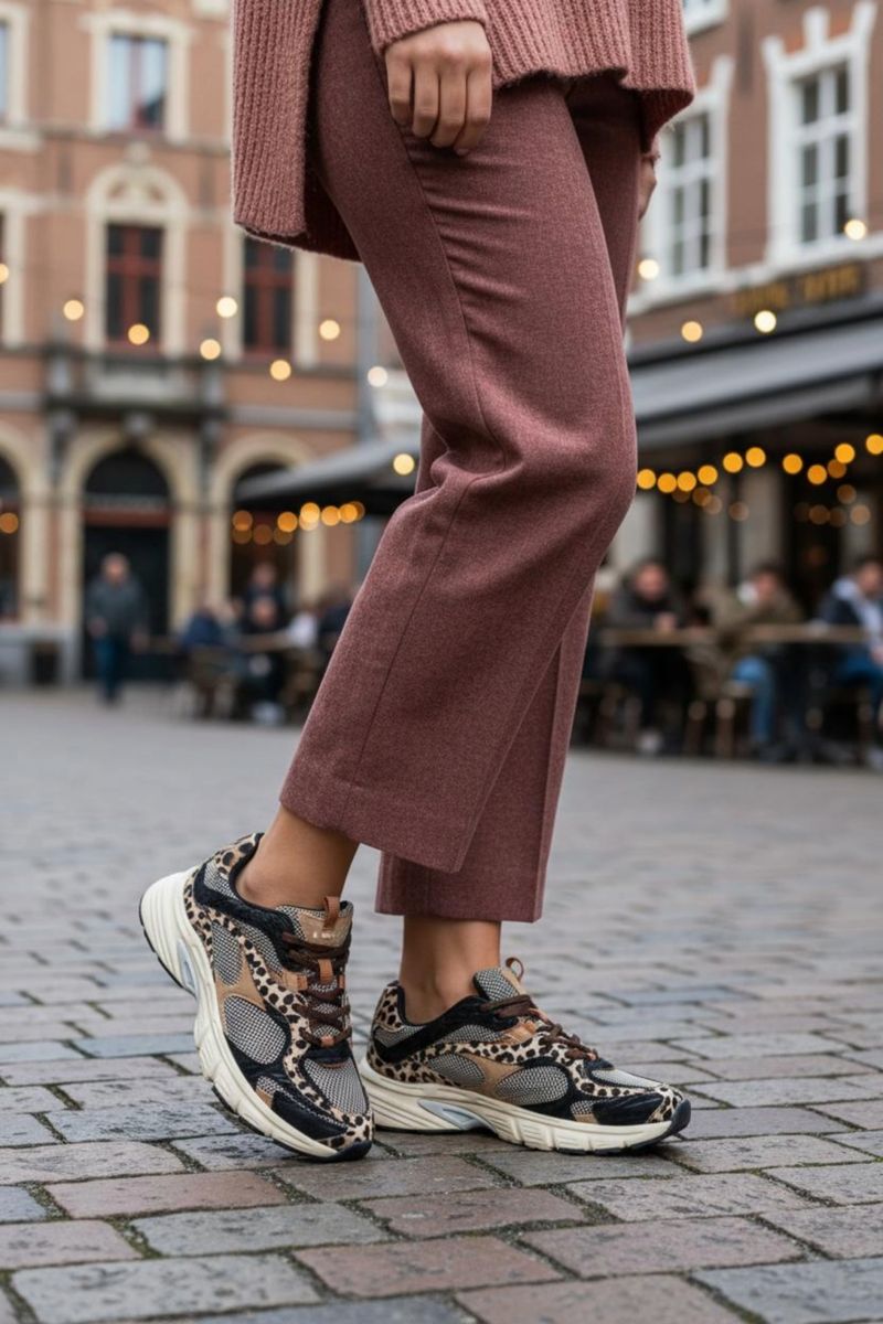 POSH by Poelman Sneakers Zwart Dames
