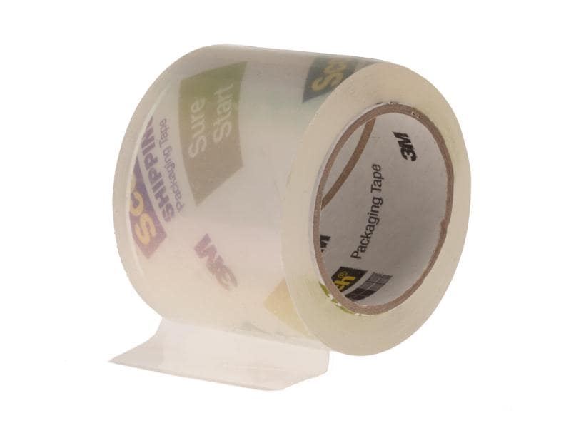 Scotch Klebeband Low Noise 48 mm x 20 m, Transparent Extrastarkes Paketklebeband
