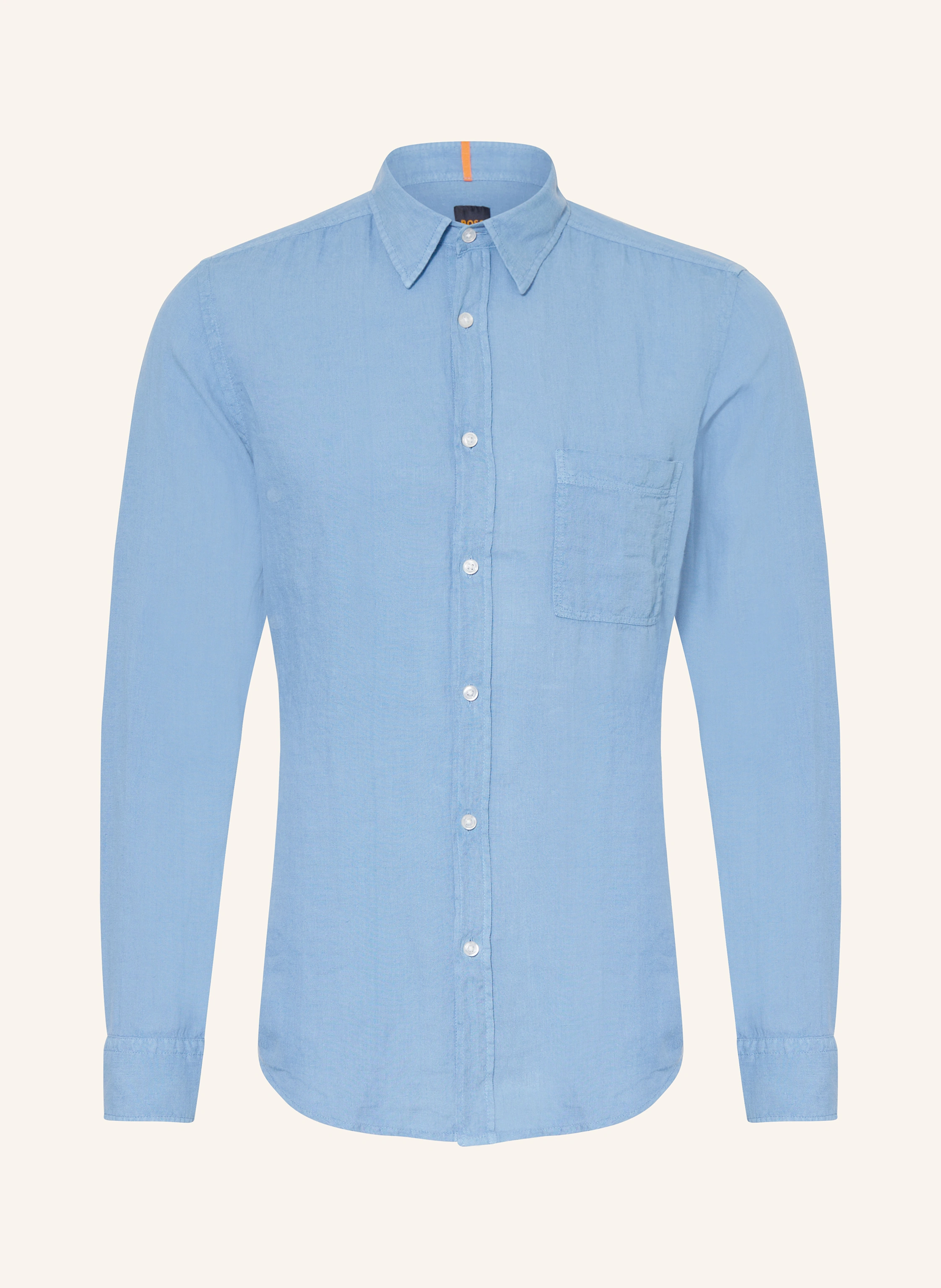 BOSS Leinenhemd RELEGANT Regular Fit
