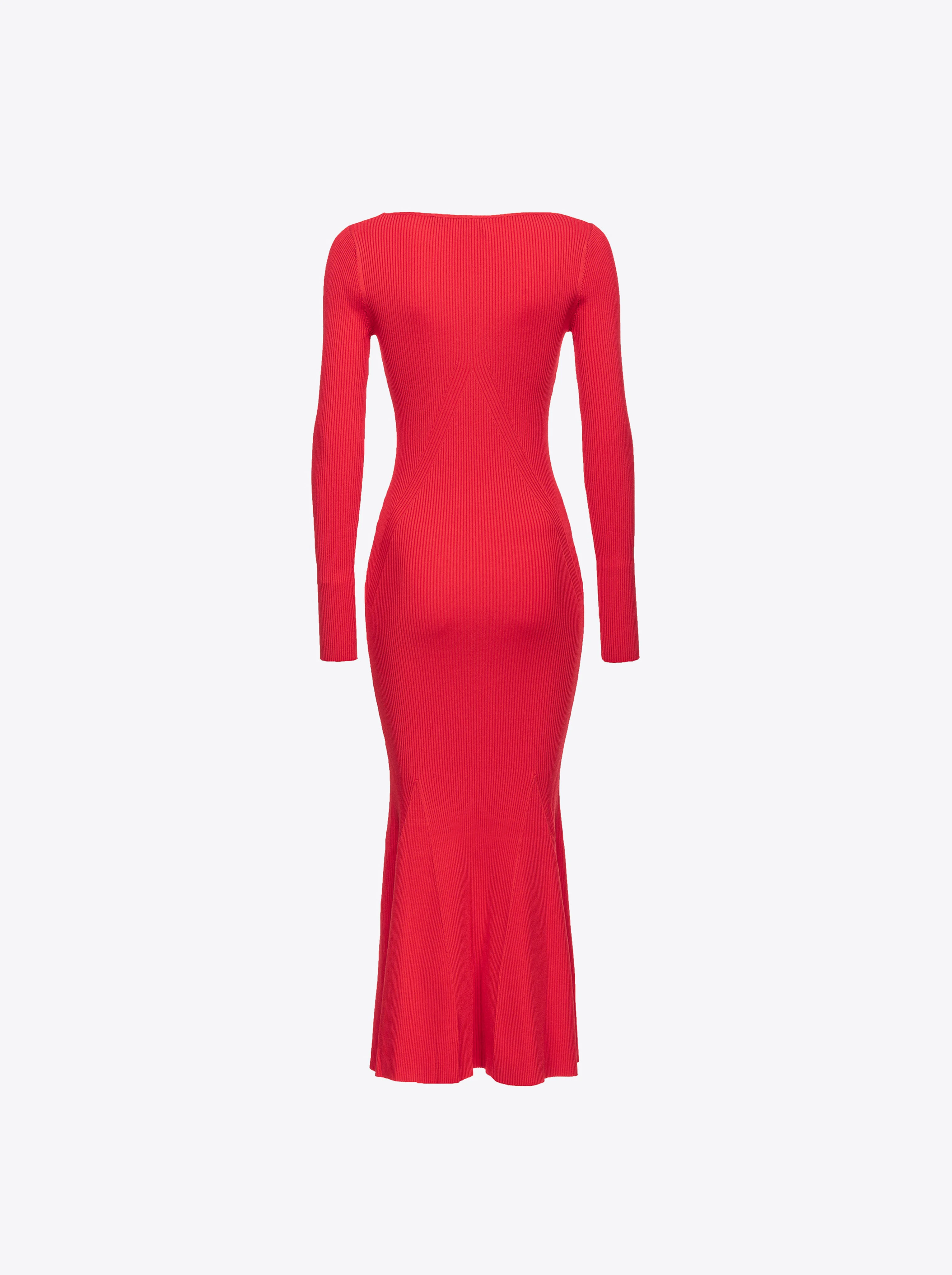 Robe longue | Rouge