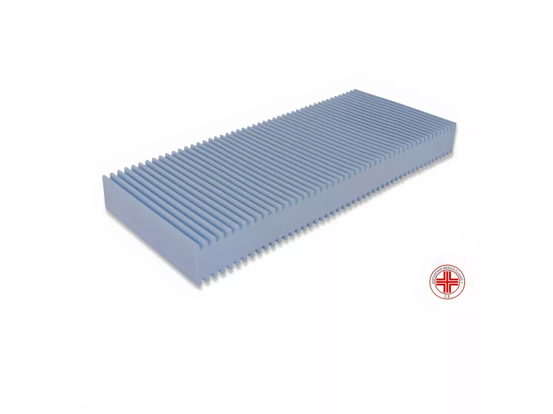Matelas 55x135 haut de 16 cm, pour berceau - Waterfoam, Anallergique, Anti-acarien | Primavera Baby