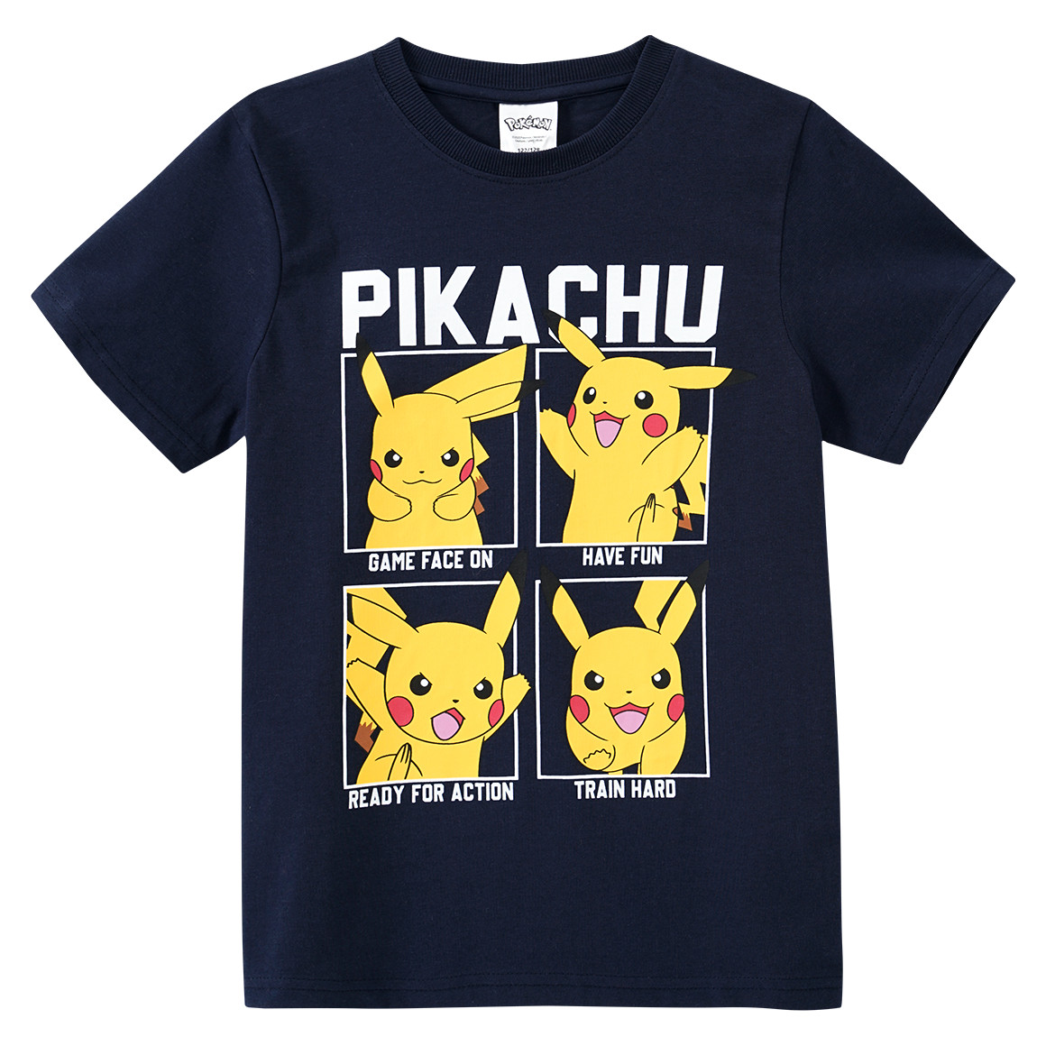 Topolino Pokémon Shorty mit großem Print dunkelblau