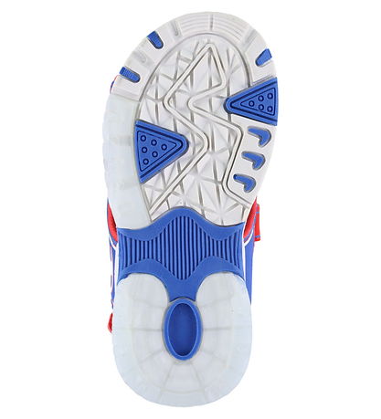 Champion Sandalen m. Light - Wave B PS - Blau/Rot