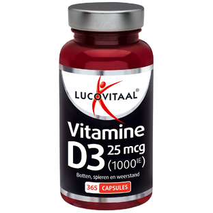 Lucovitaal Vitamine D3 25mcg Capsules 365CP