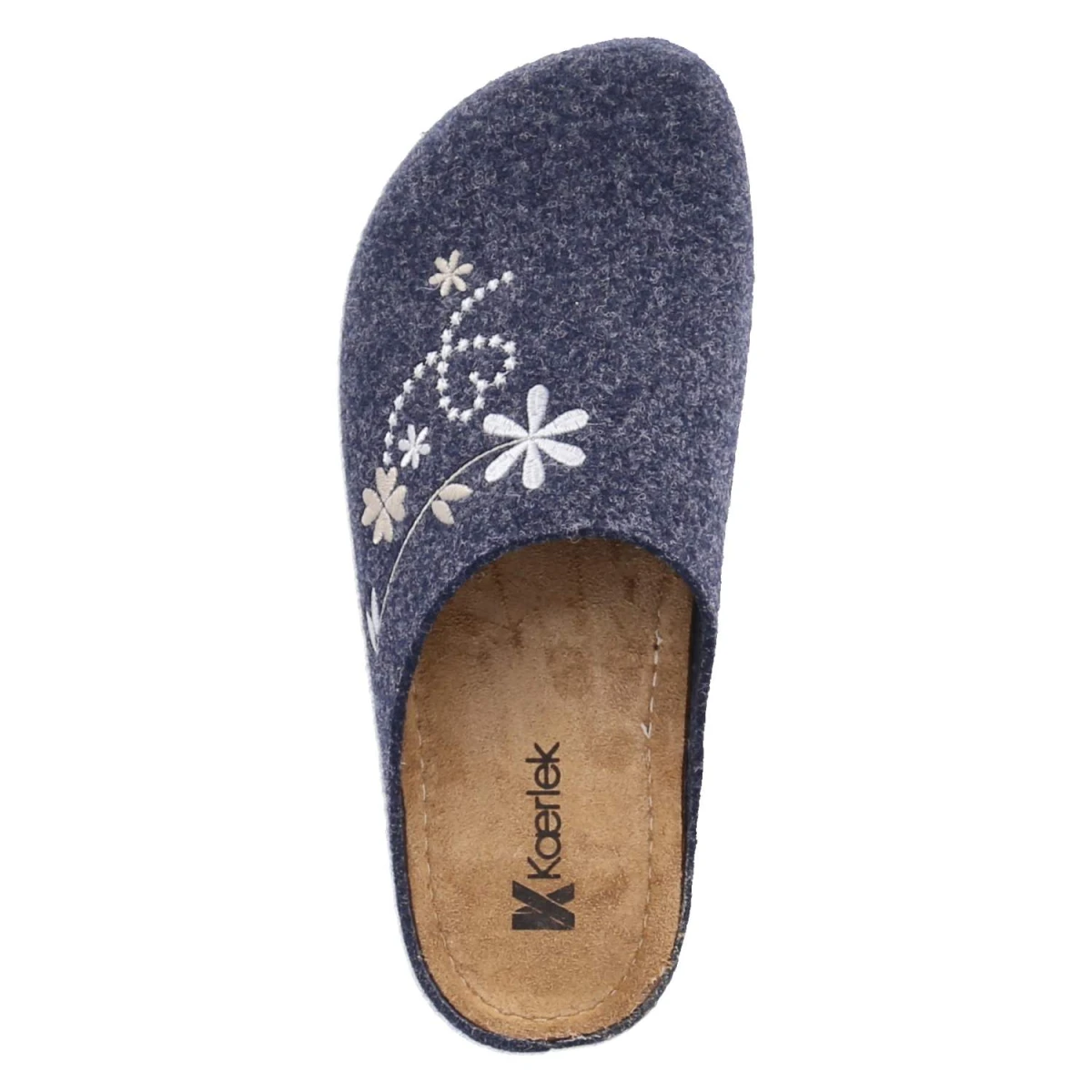 KaerlekPantoffeln NANA - dk. blue