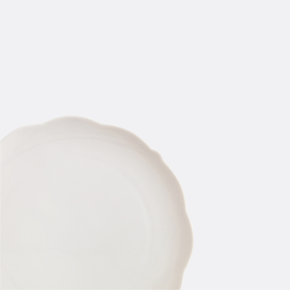 LA REDOUTE INTERIEURS<br>Conjunto de 4 pratos de sobremesa em porcelana, Hirène