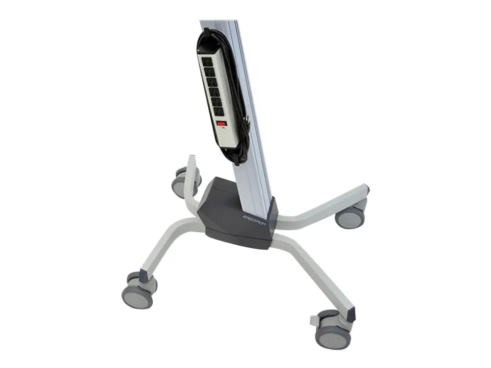 Ergotron Neo-Flex - Vogn med hjul - Constant Force-elevator - for LCD-display/PC-udstyr - aluminium, højkvalitetsplastik, zinkbelagt stål - totonet grå - skærmstørrelse: op til 27