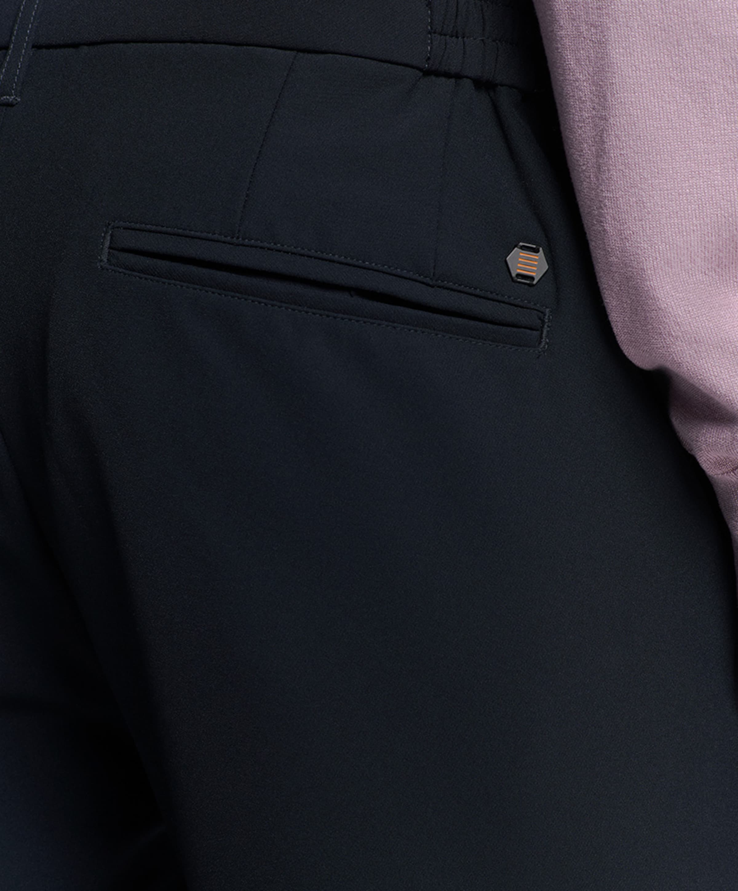 No Excess Pants Chino 4-Way Stretch Sedoc heren broek blauw