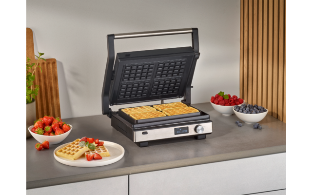 Severin KG 2380 Seveni Flex Multi-Kontaktgrill 3 in 1 2000 W schwarz