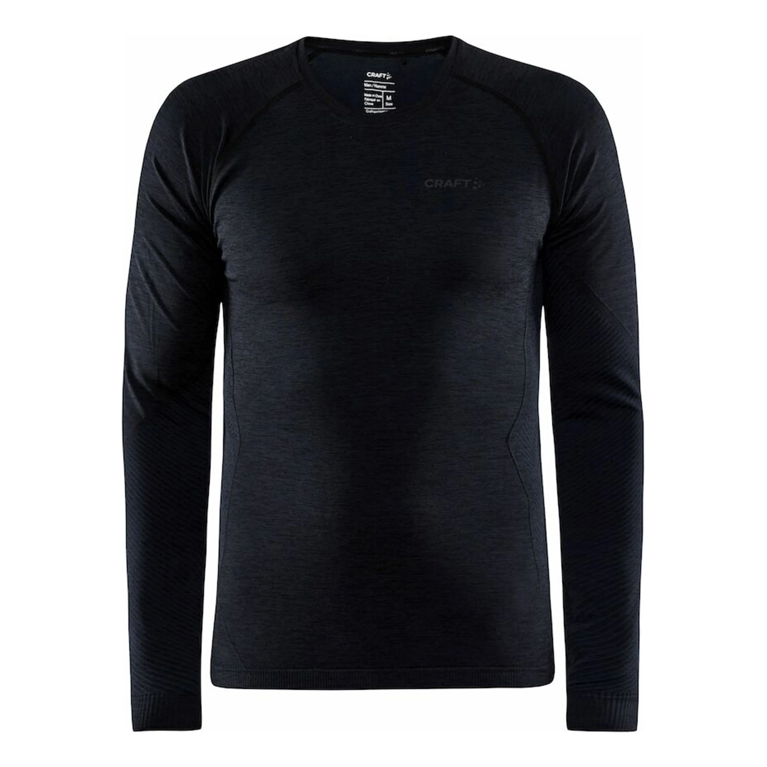 Craft Core Dry Active Comfort Half-Zip Top De Course Hommes - Noir