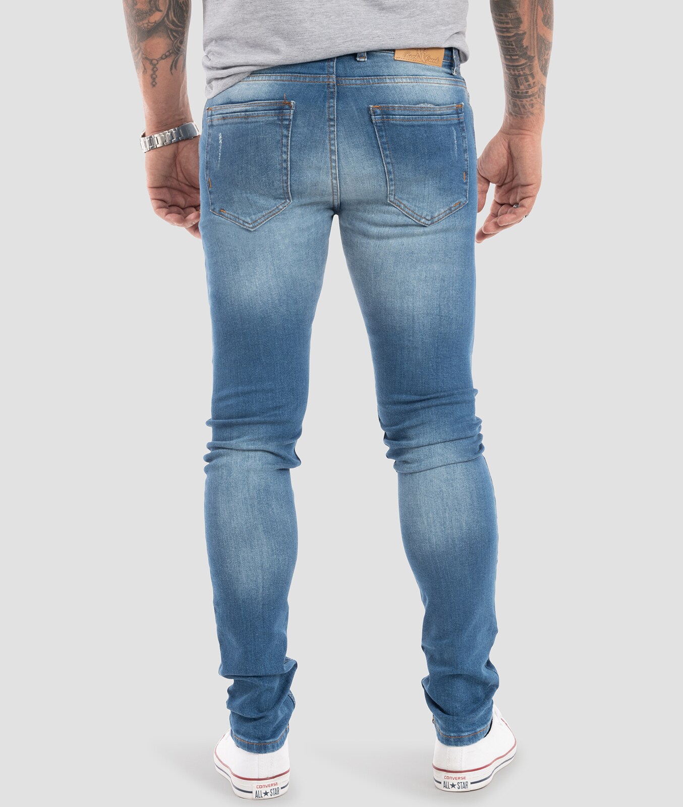 Rock Creek Jeans Slim Fit Hellblau