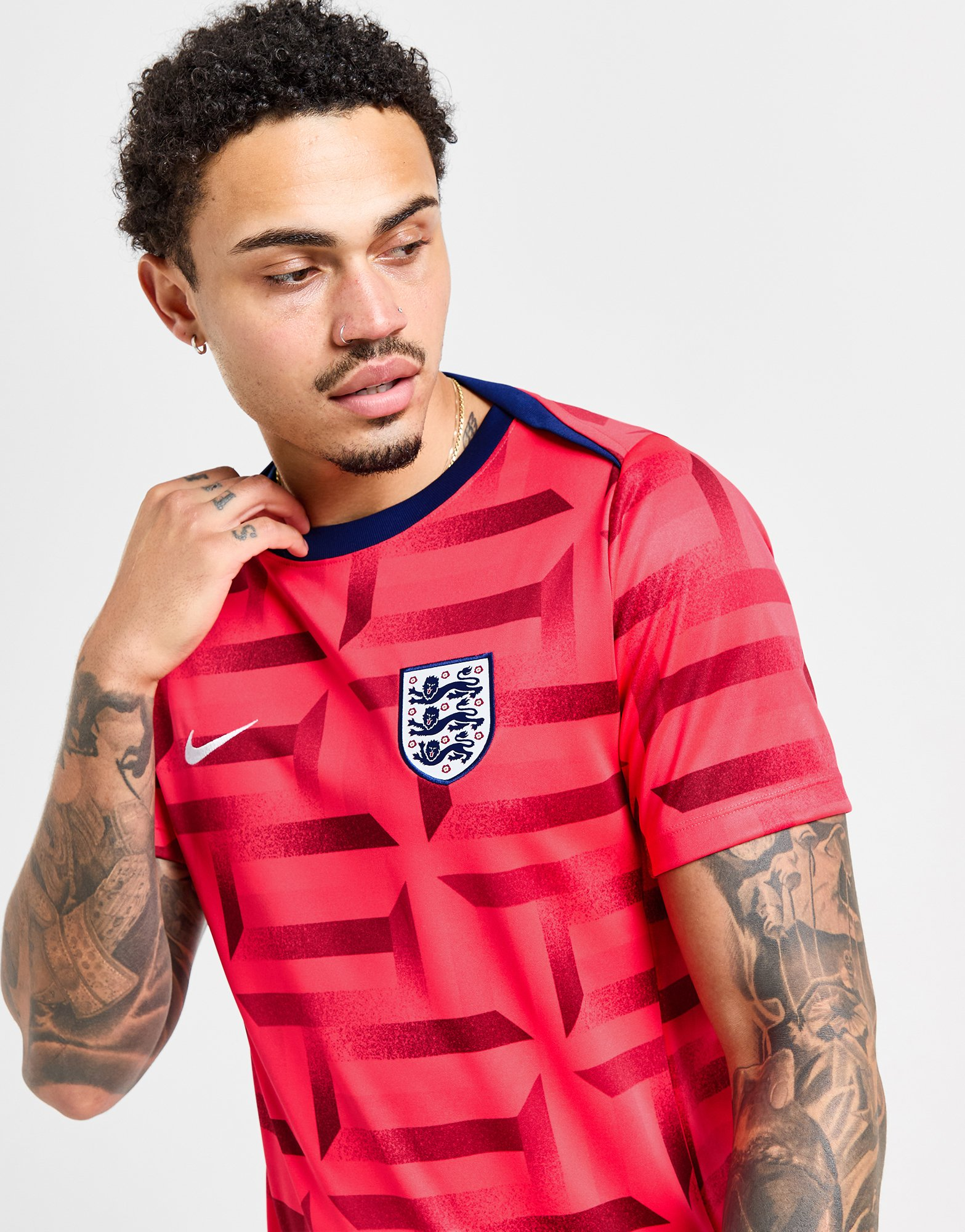 Nike Maillot d'Avant-Match Angleterre Homme