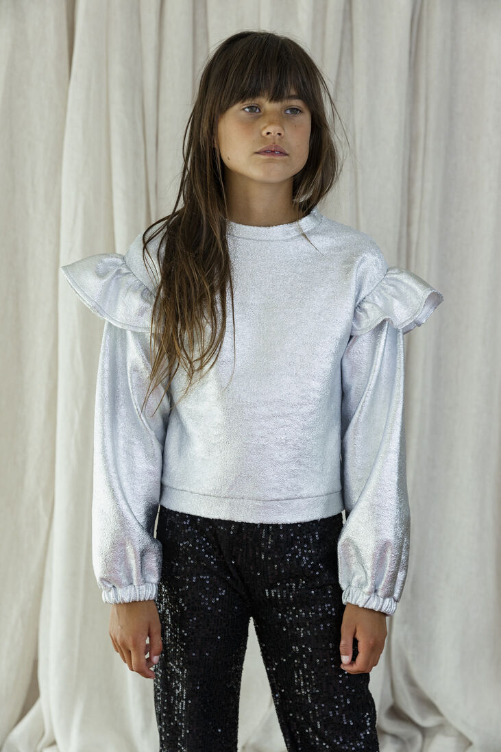 AMMEHOELA zilveren ammehoela sweater am.philou.22