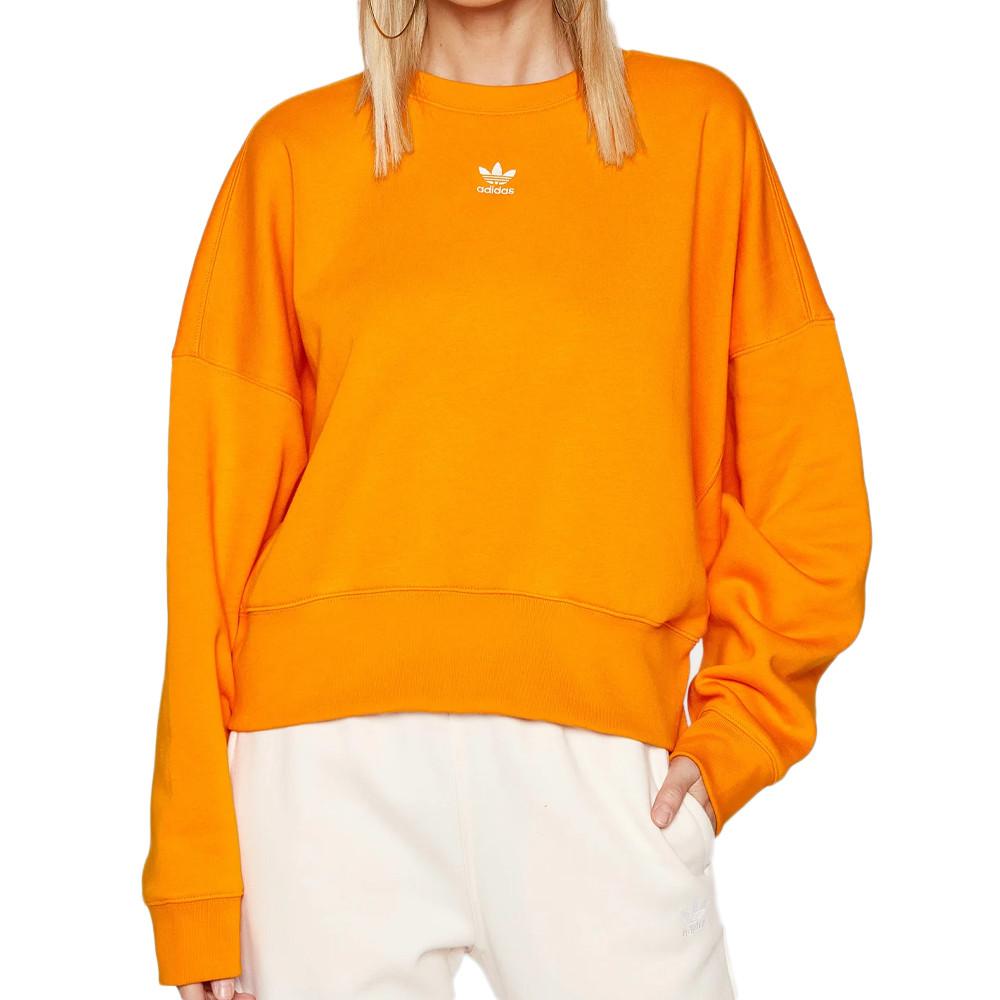 Adidas Sweat Orange Femme Adidas 7477