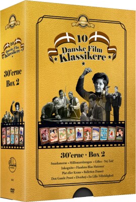 10 Danske Filmklassikere - 1930'erne - Boks 2 - DVD