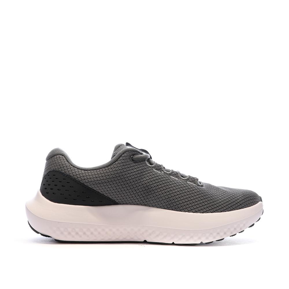 Under Armour Chaussures de Running Grises Homme Under Armour Charged Surge 4