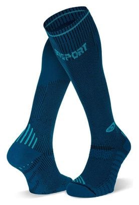 Chaussettes BV Sport Run Compression Bleu