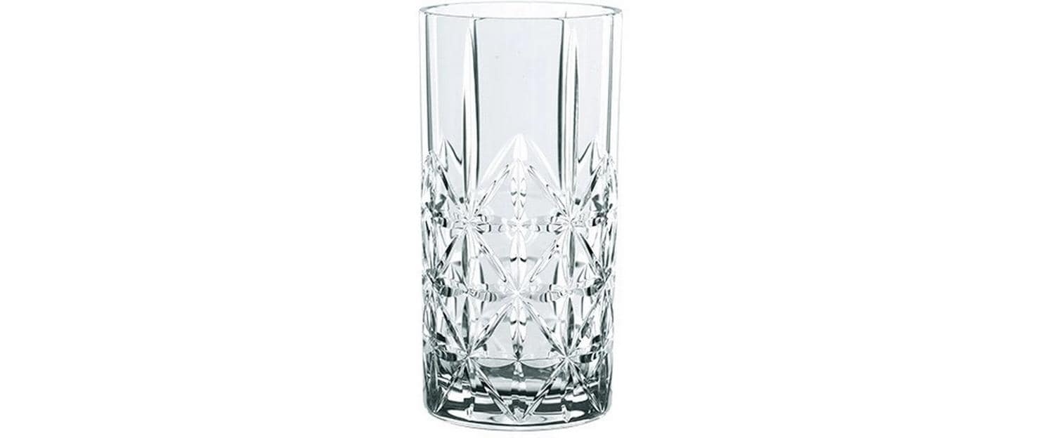 Longdrinkglas Highland, 4 StückLongdrinkgläser-Set aus Kristallglas