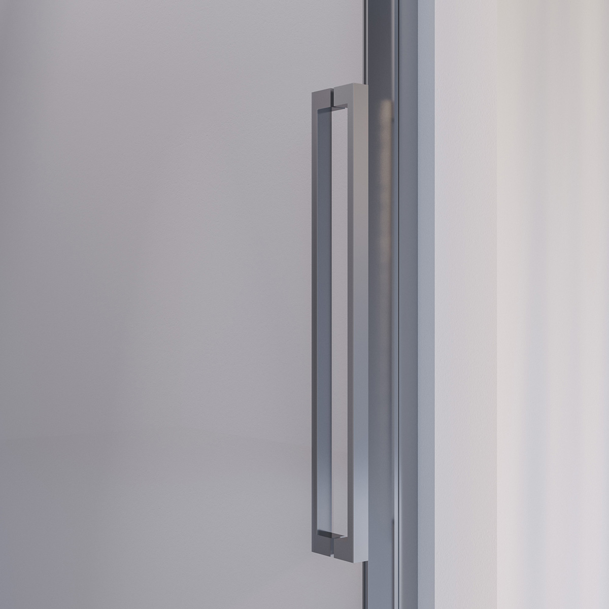 Brauer Season nisdeur met schuifdeur 140cm RVS