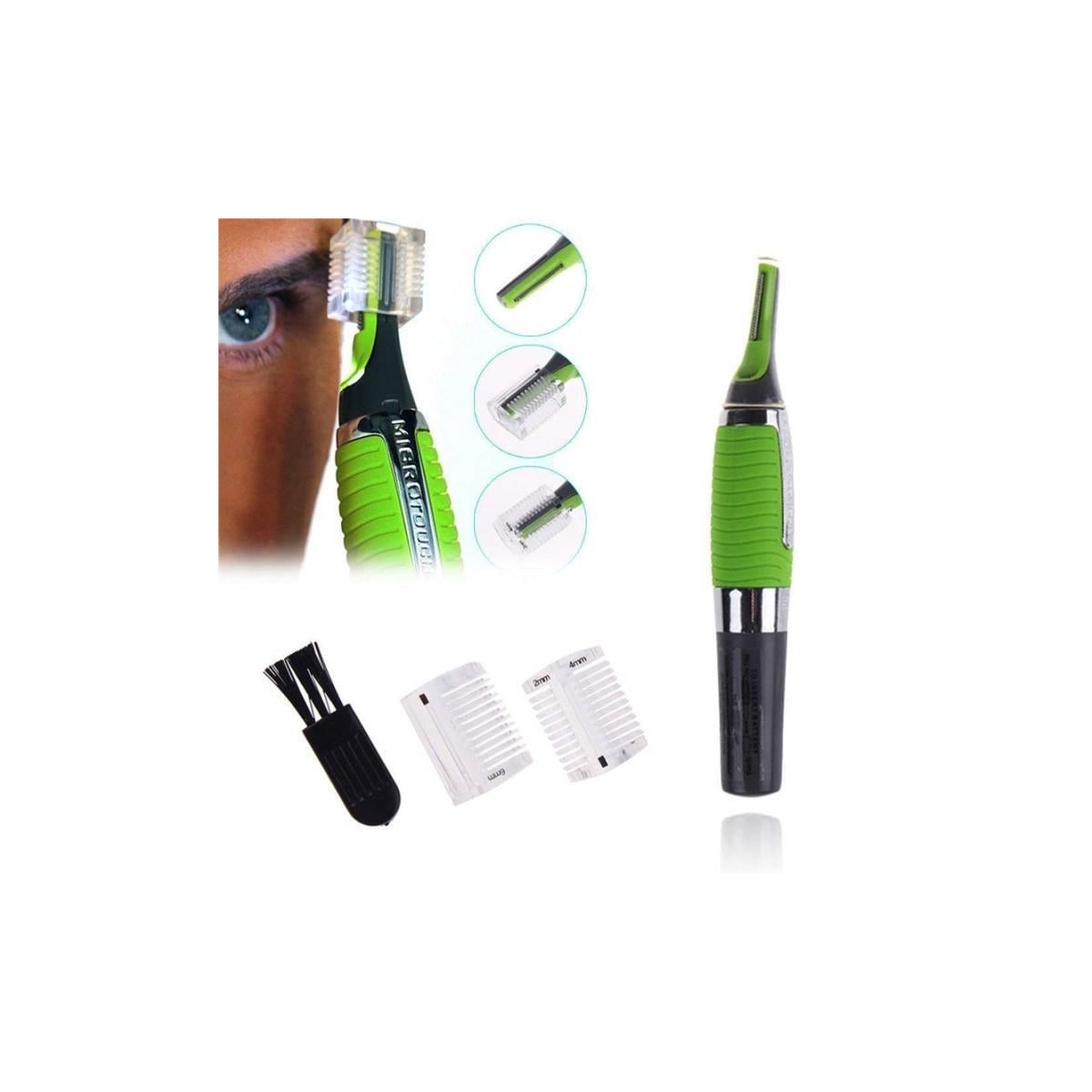 Micro Touch Max nesehårtrimmer med innebygd lommelykt