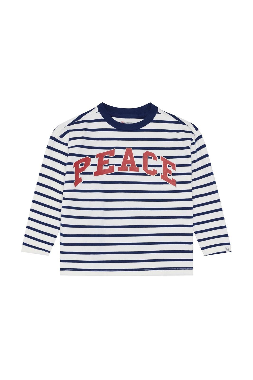 Noppies Kids T-shirt stripe - Egret