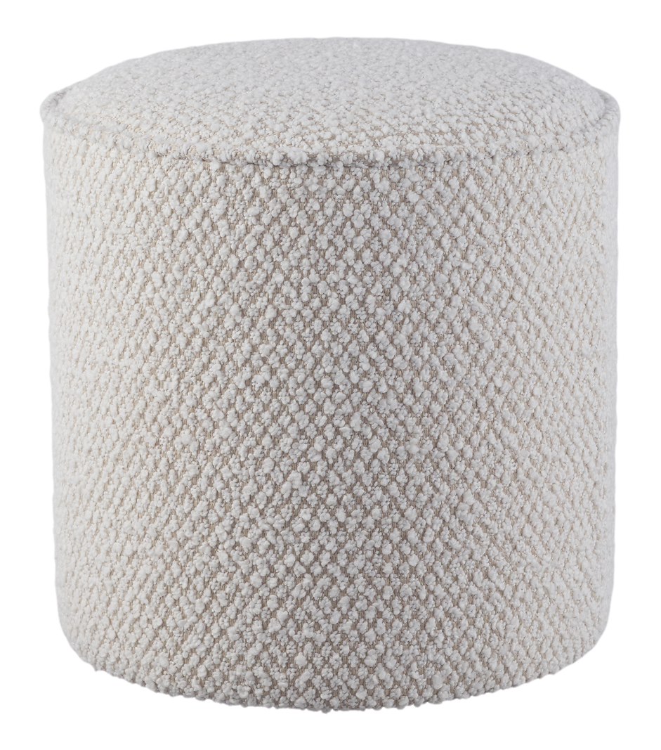 Oliver puff Offwhite Ø40xH:41cm