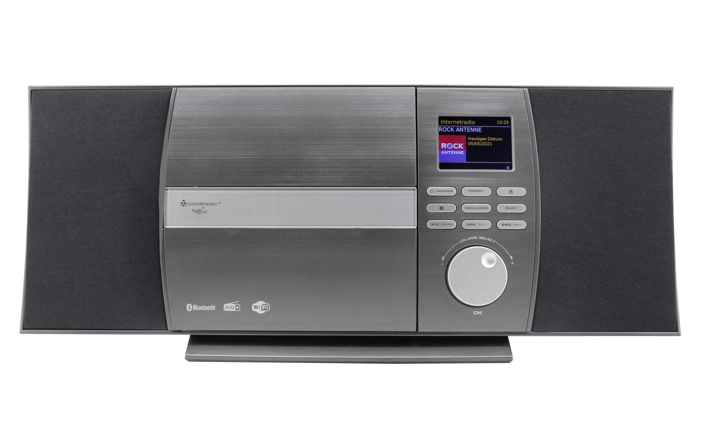 Soundmaster CD-Radiorecorder »ICD1010« (Bluetooth | WLAN Digitalradio (DAB+) | FM-Tuner | Internetradio )