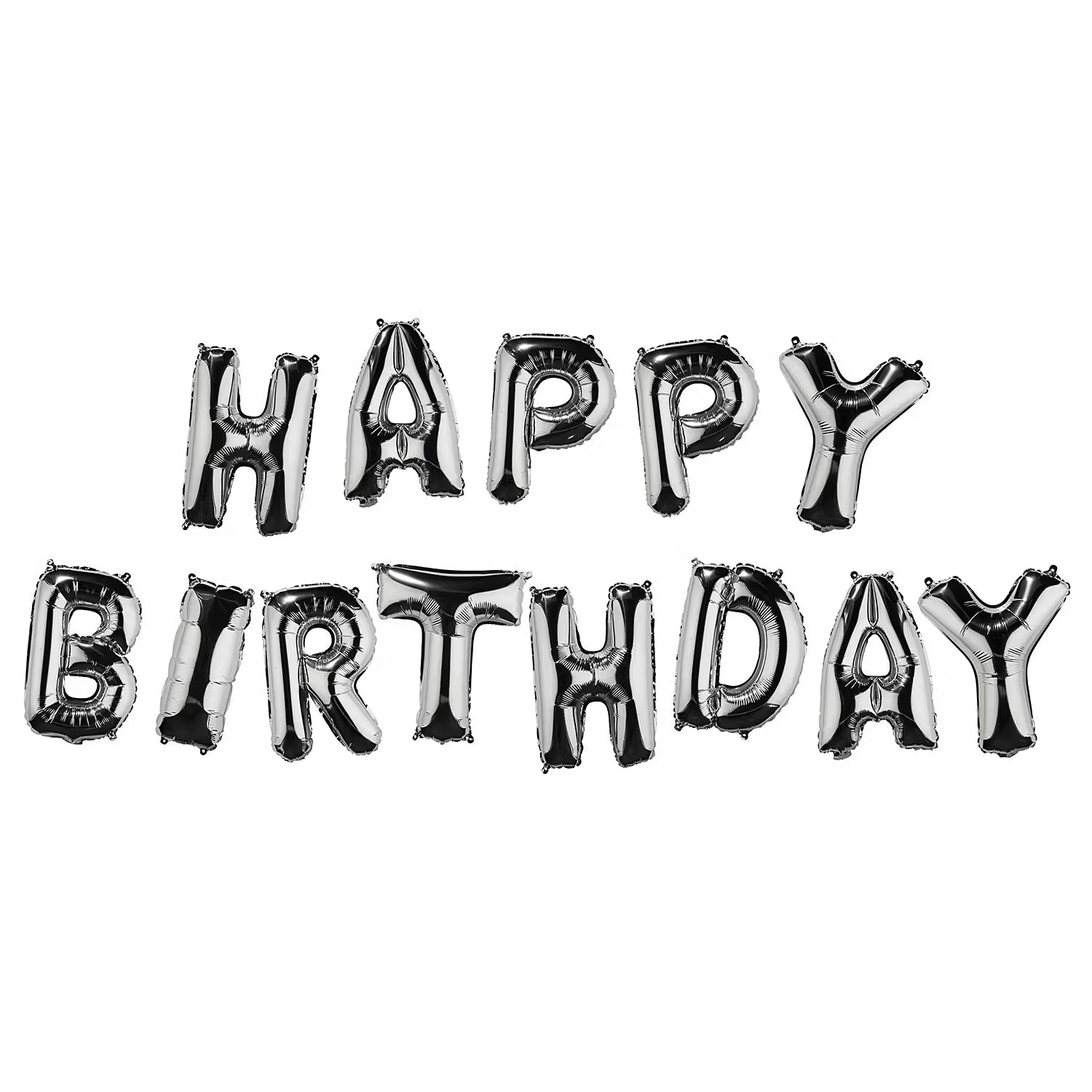 UPPER CLASS Folienballon Happy Birthday