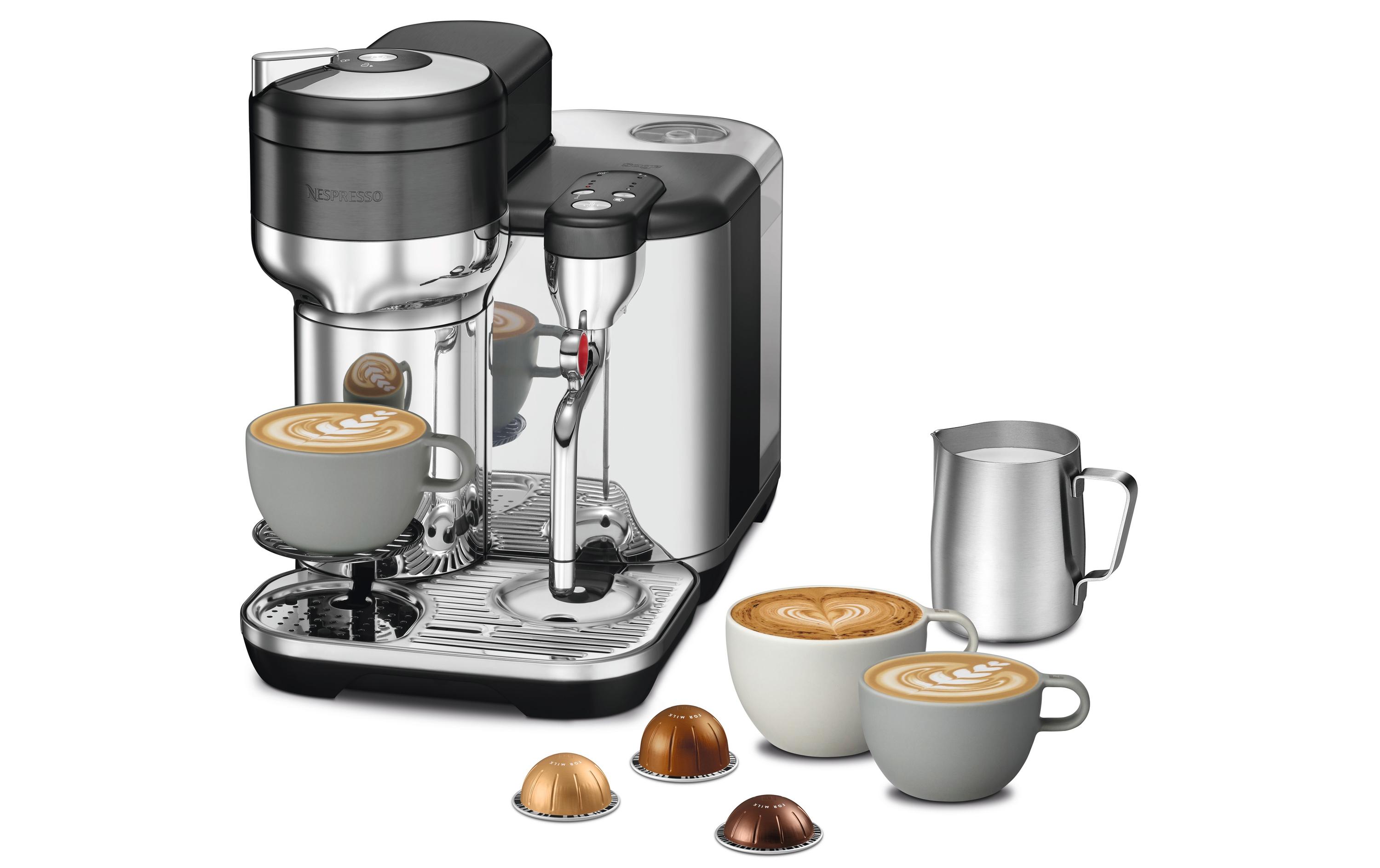 Kaffeemaschine Nespresso Vertuo Creatista Black Steel<br>Nespresso-Kaffeemaschine