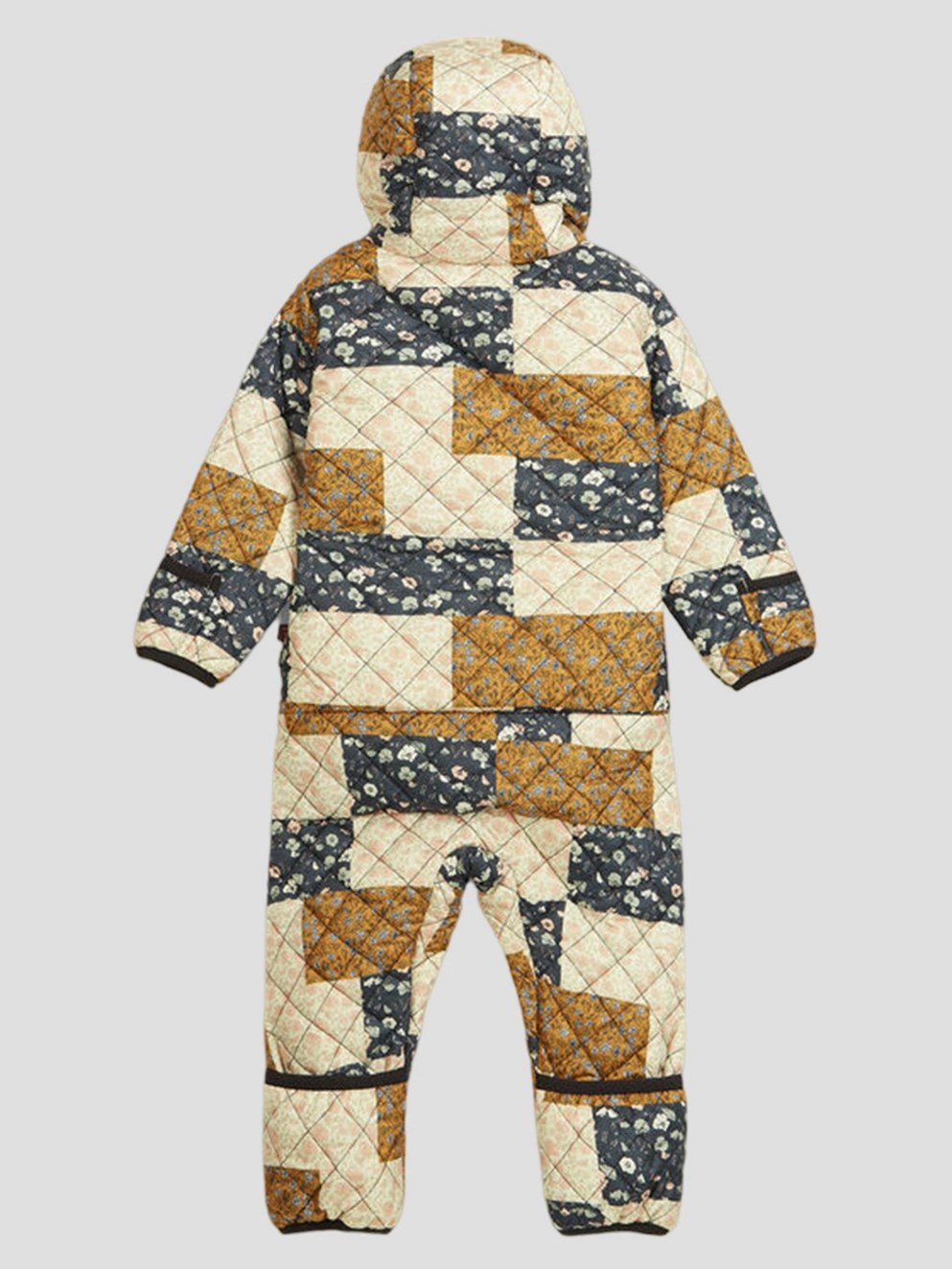 Picture Snowy Kids Overall b patchwork