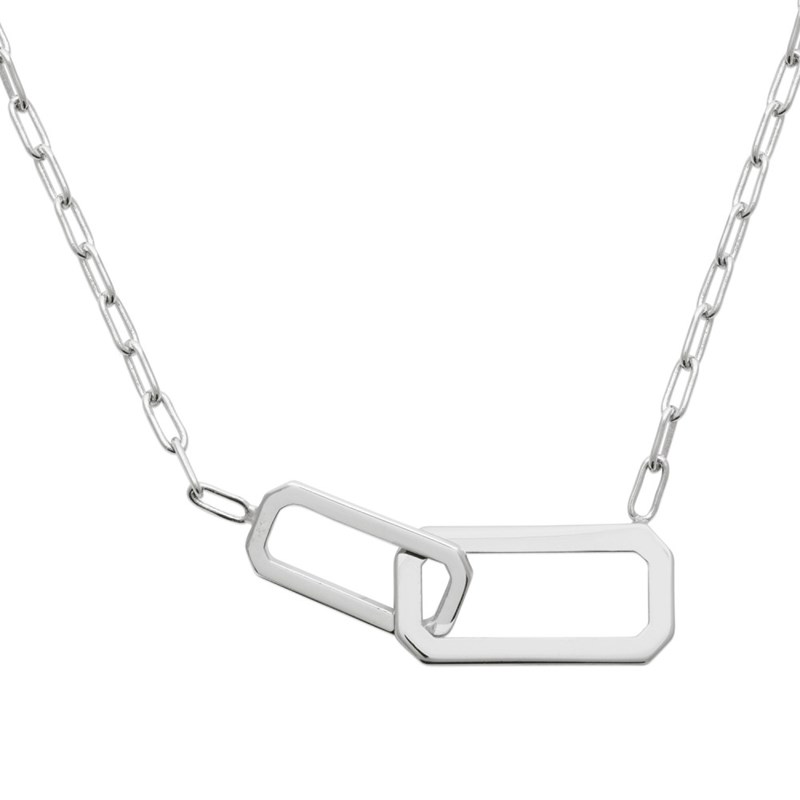 Collier Femme - Argent 925 - Longueur : 45 cm