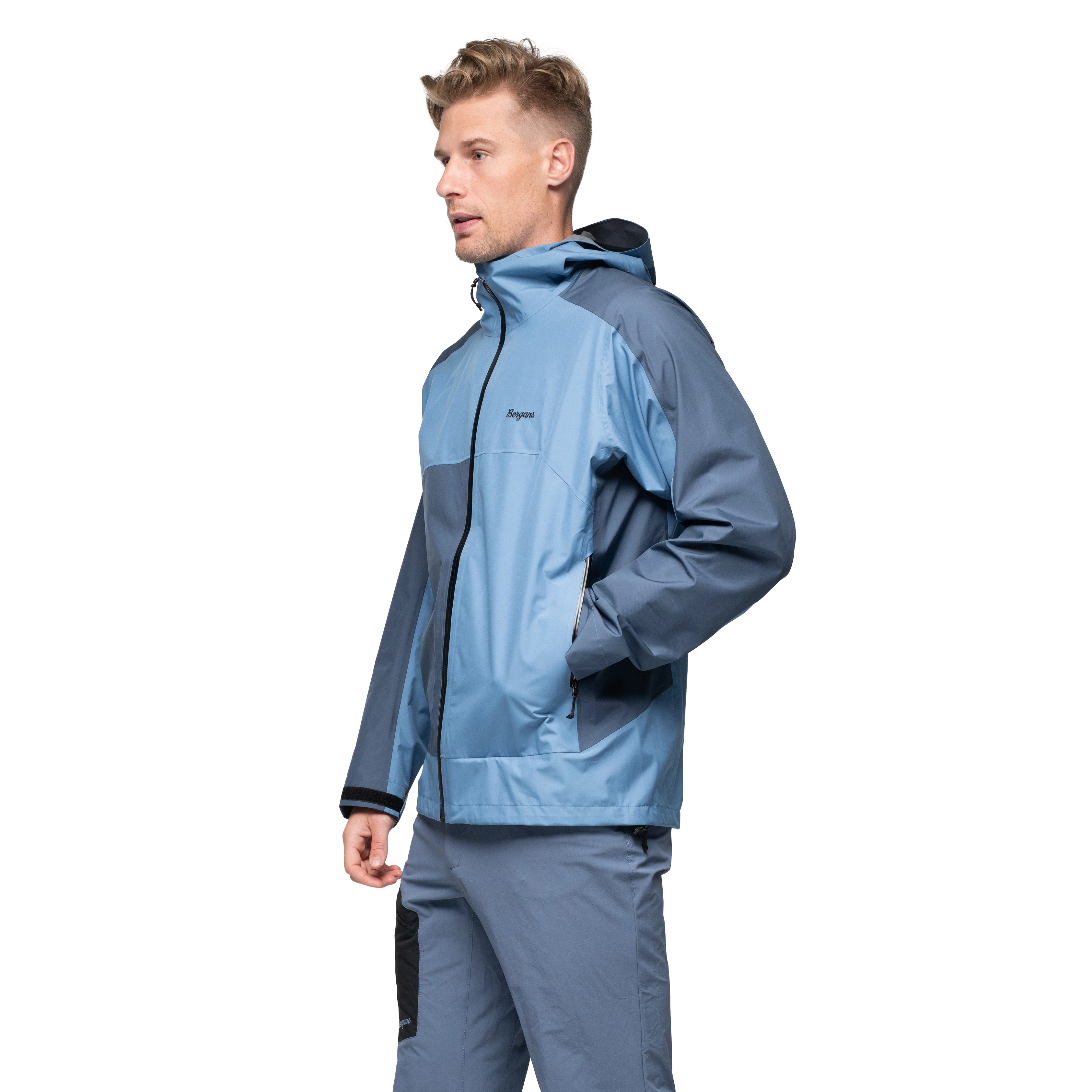 Vaagaa 3L Shell Jacket Men Blue Moon / Granite Blue