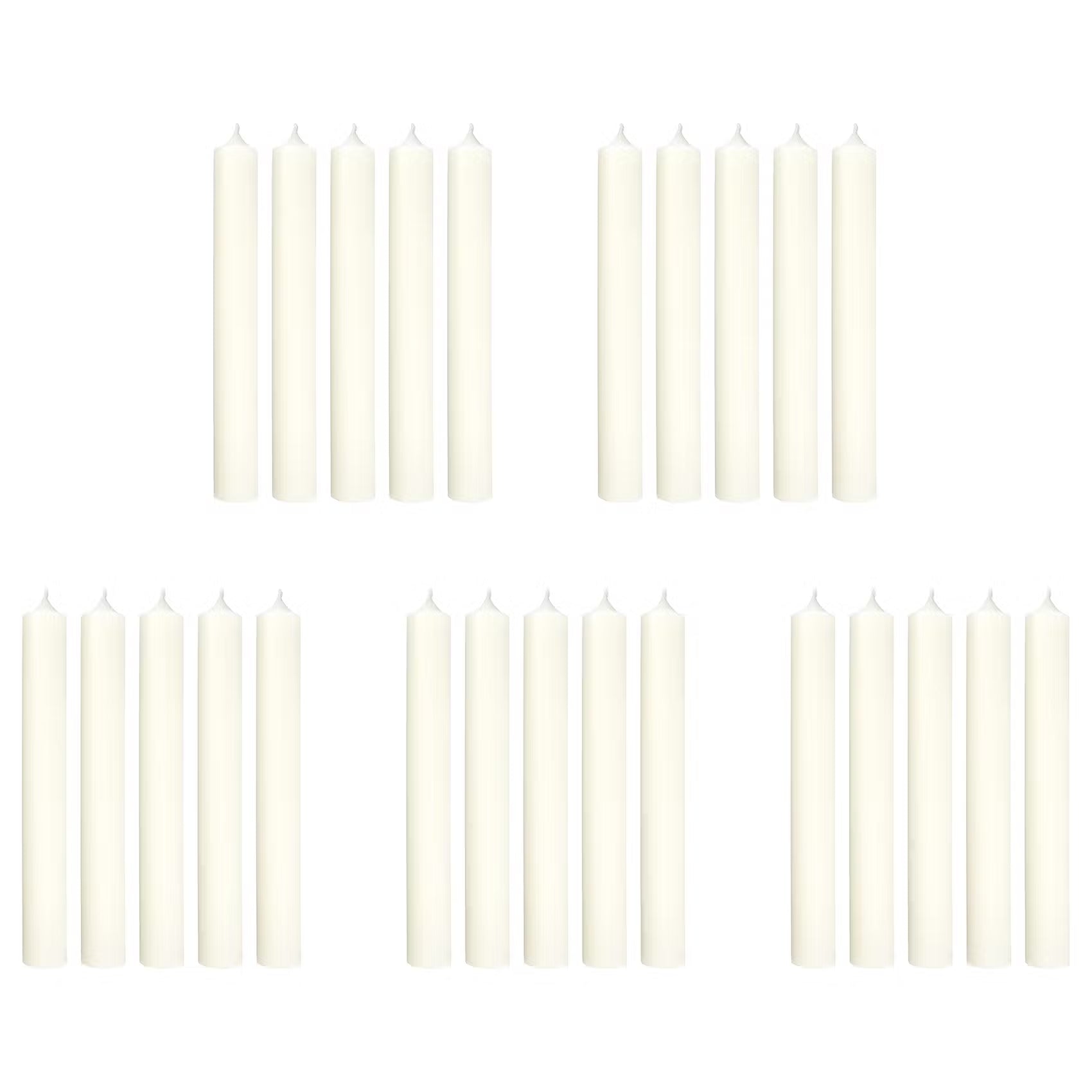 RAINBOW Stabkerze 25er-Set