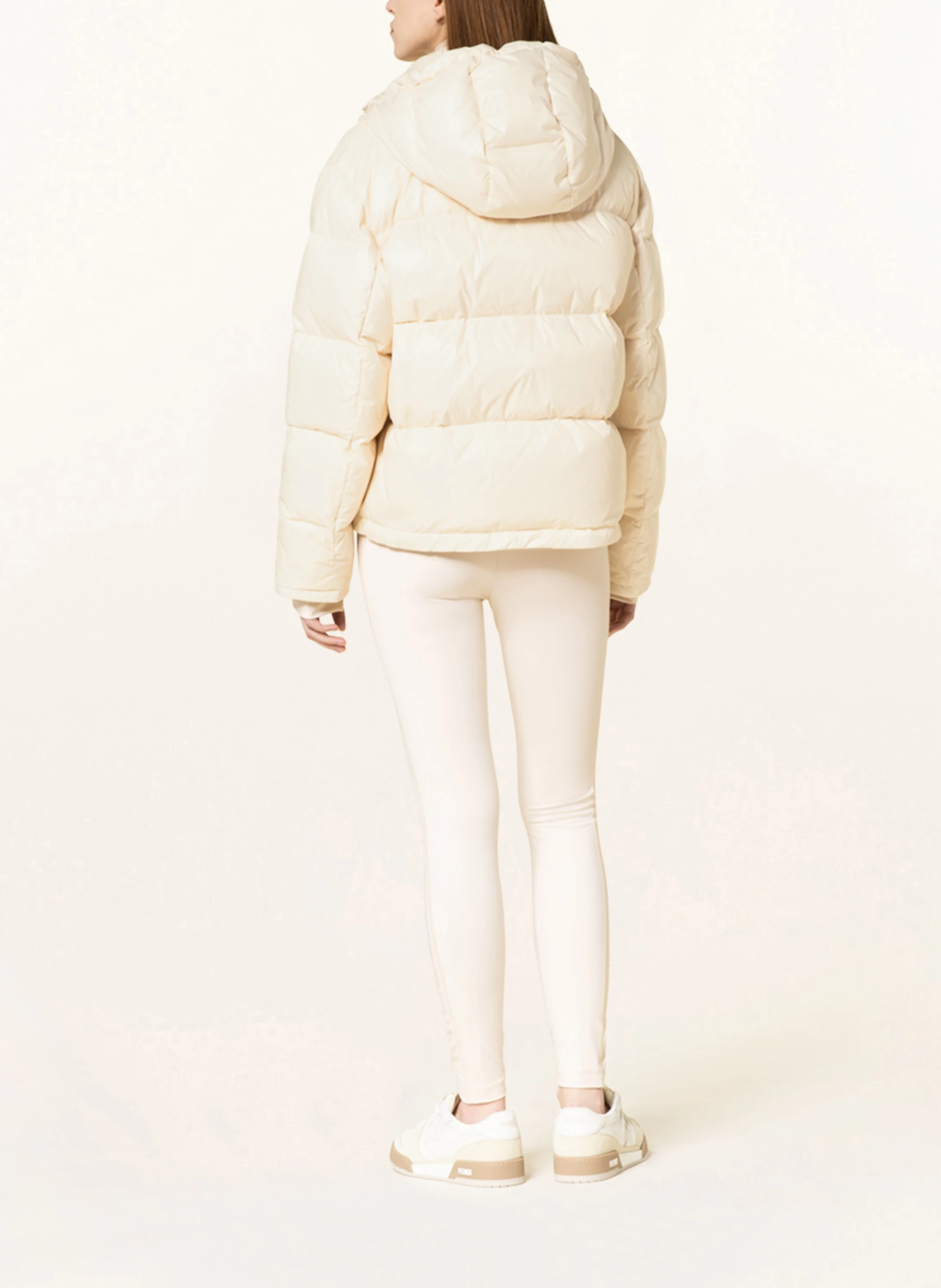 FENDI Daunenjacke mit abnehmbarer Kapuze