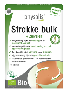 Physalis Strakke Buik Tabletten 45TB
