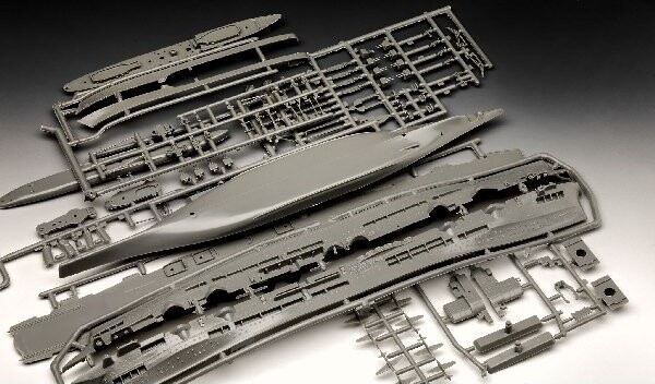Revell - Hms Ark Royal + Tribal Class Destroyer Skibe Byggesæt - 1:720 - Level 4 - 05149
