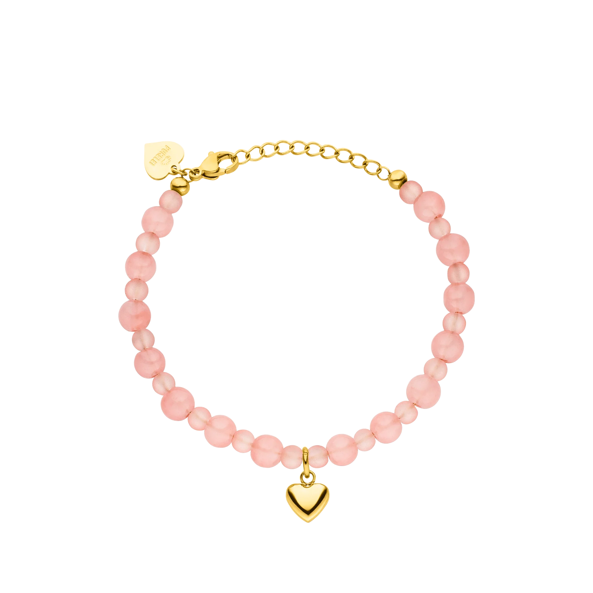 Peachy Heart Armband - PURELEI