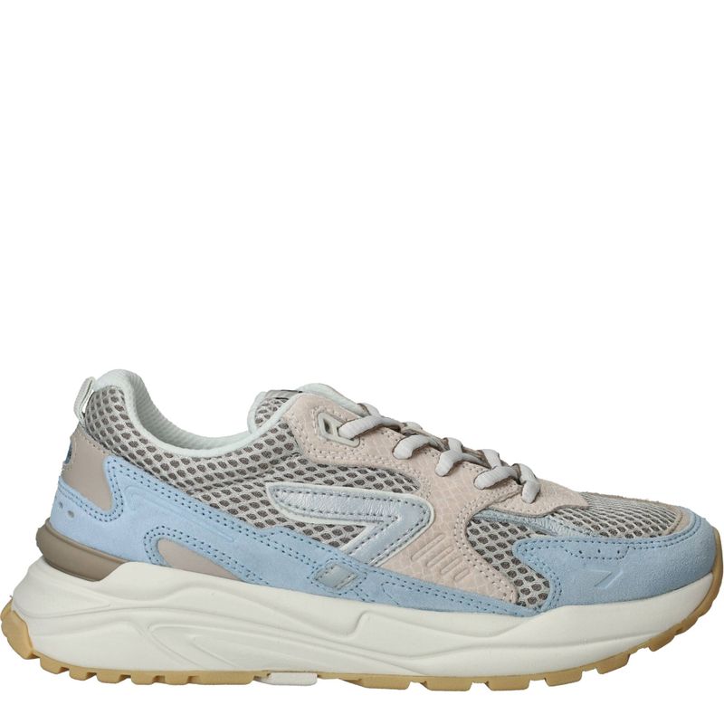 HUB Grid M49 Sneakers Blauw Dames