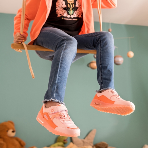 Blue Box meisjes sneakers roze oranje