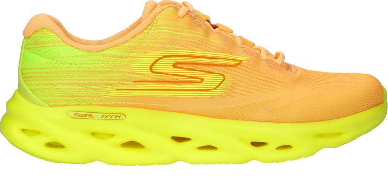 Skechers Go Run Swirl Tech Speed Ultimate Stride Sneakers Geel Dames