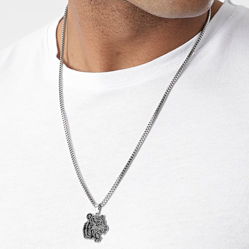 Pendentif COL534 Argenté