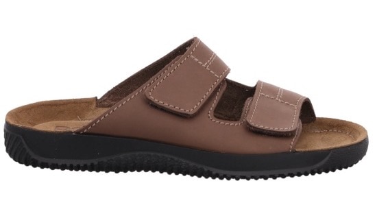 Rohde Pantolette »Soltau-H«  , Sommerschuh, Schlappen, Hausschuh mit Klettverschlüssen