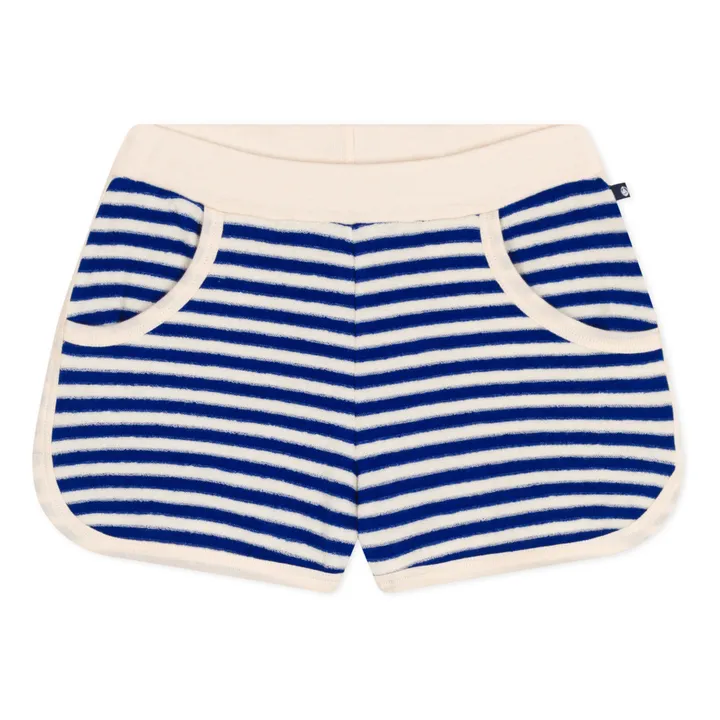 Petit Bateau Short Mouette Eponge | Bleu