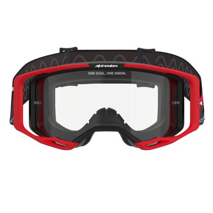 Masque cross Alpinestars VISION 8 LUAR 2025 - Rouge / Noir