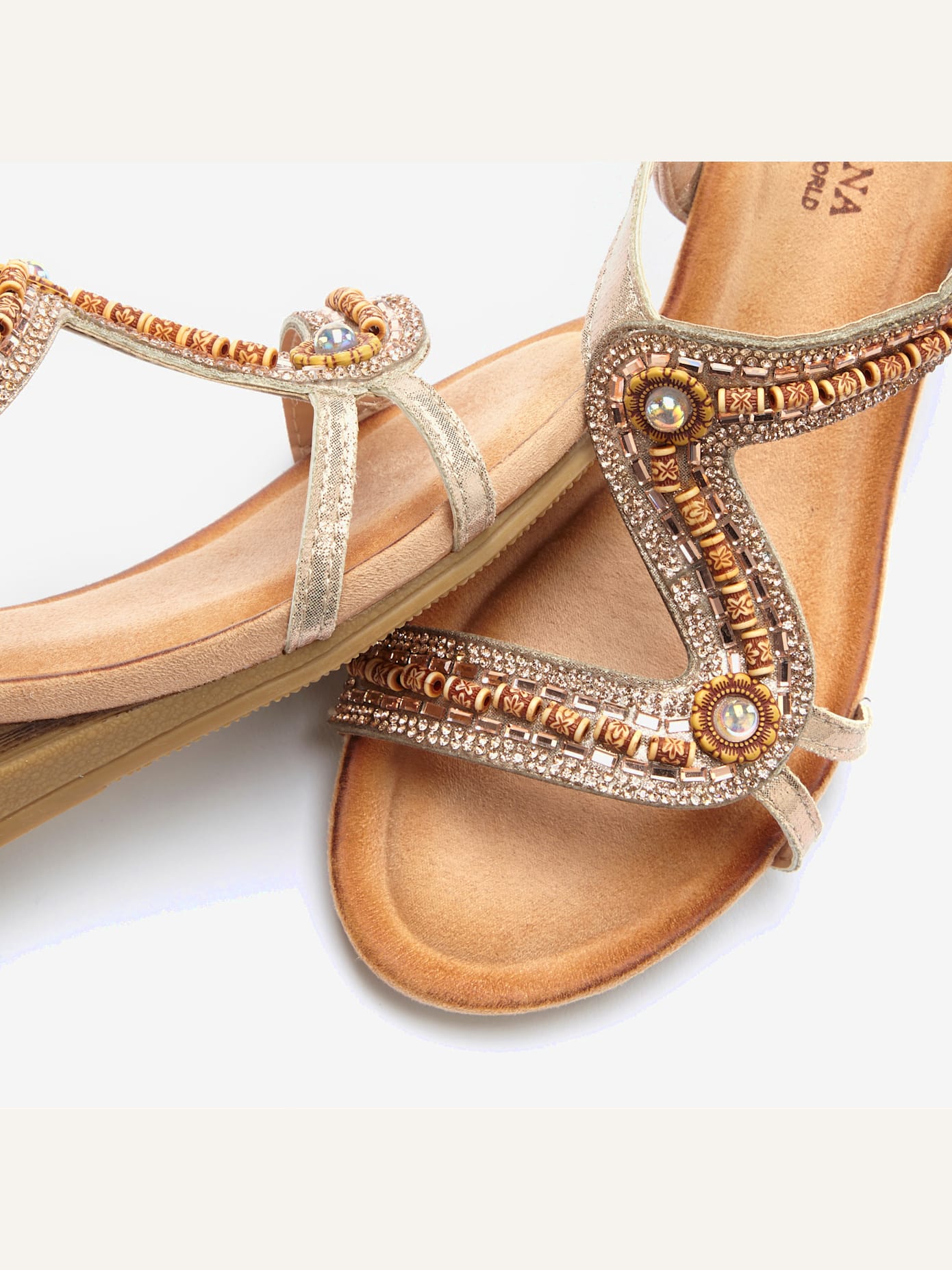 Sandales brides élastiques pour un confort optimal