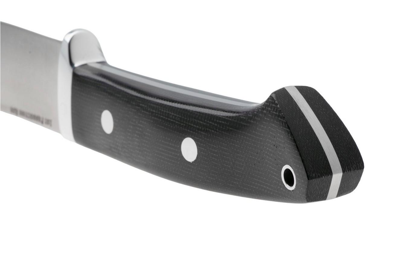 Bark River Classic Semi Skinner BR-02-182-001 CPM MagnaCut, Black Canvas Micarta, bushcraftmes